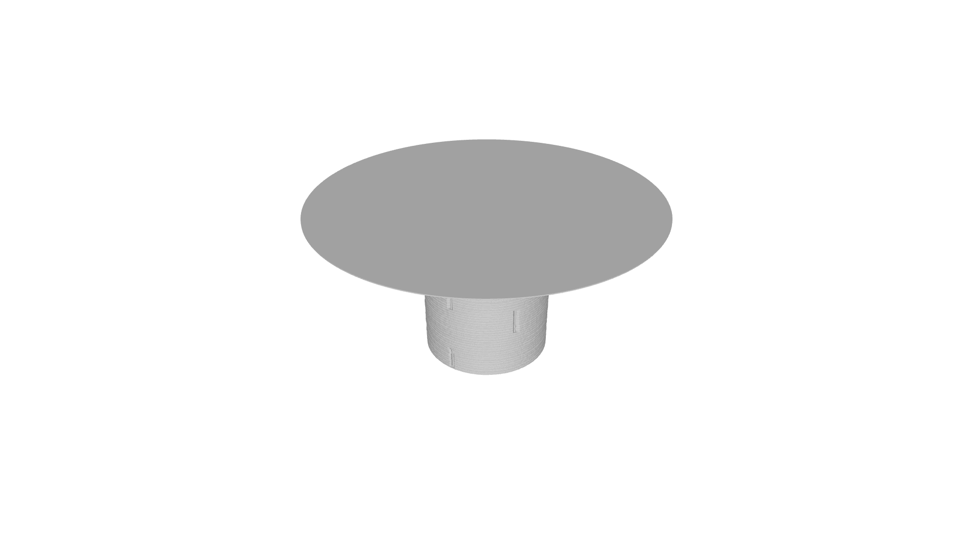 Download 3Ds model Gianna Cylindrical Coffee Table 257t16 Varaschin