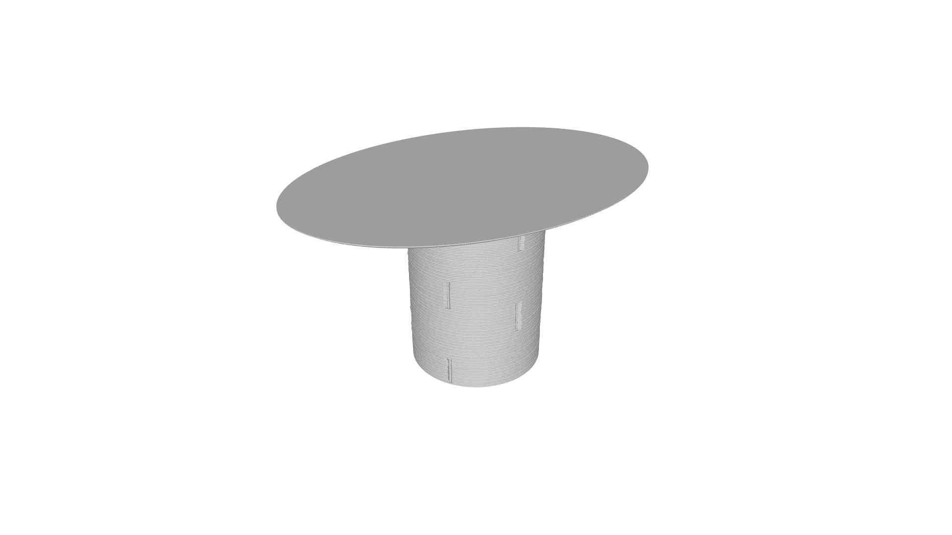 Download 3DS model Gianna Cylindrical Coffee Table 257t20