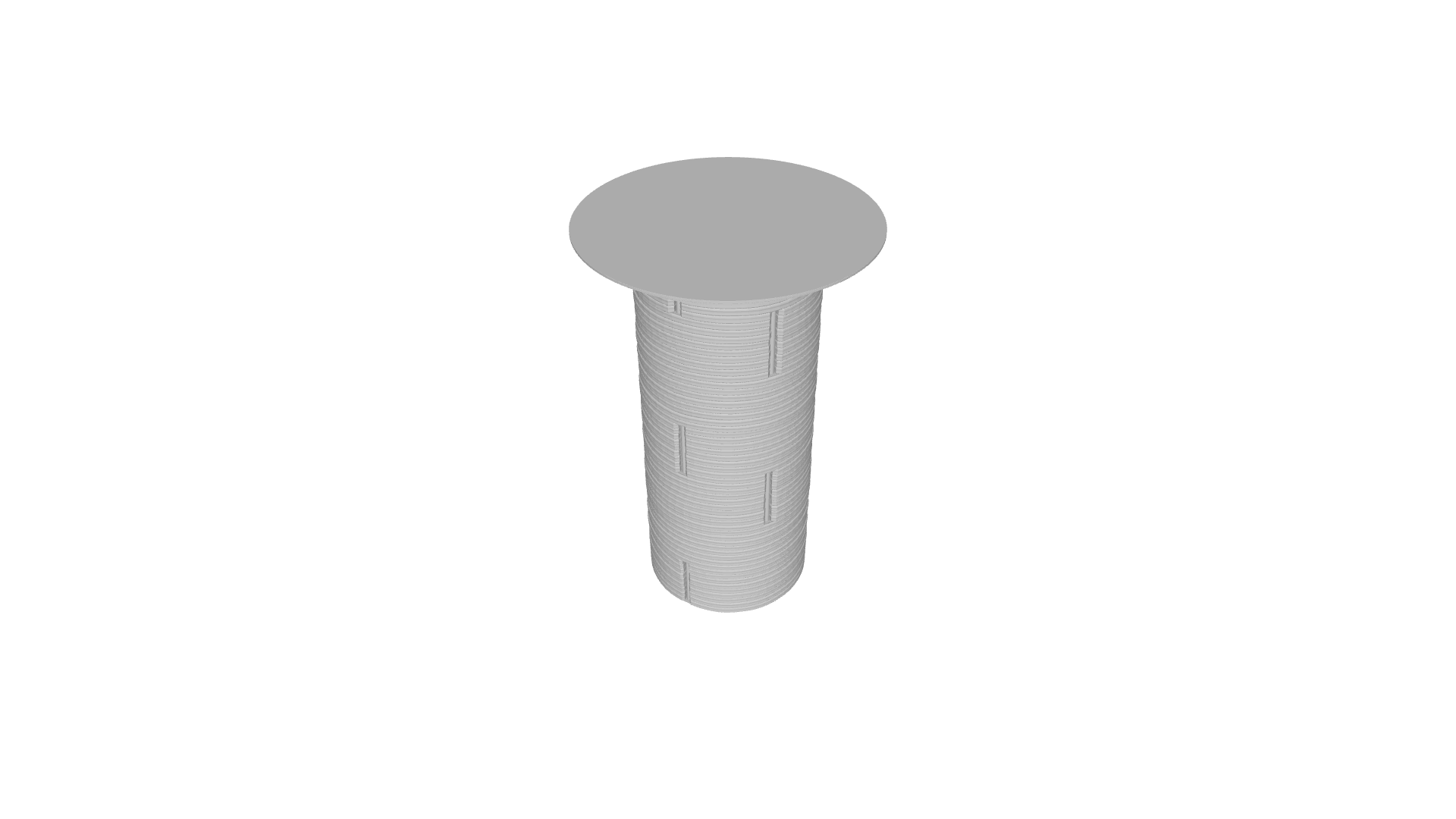 Download 3DS model Gianna Cylindrical Coffee Table Central Steam 257t05