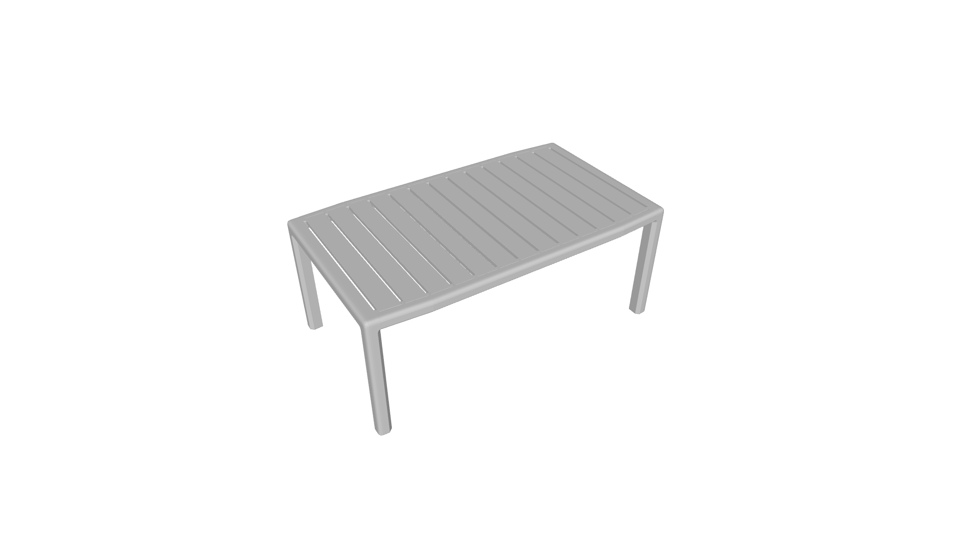 Download 3DS model Gianna Iroko Table 25781 Varaschin