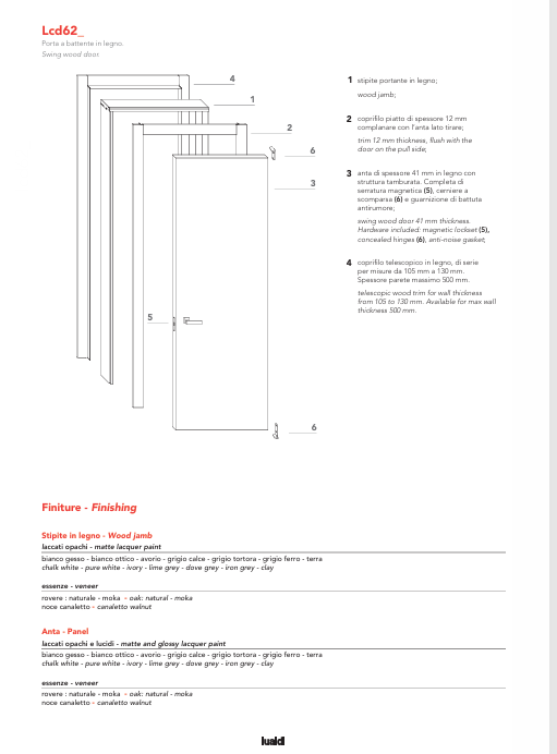 Download Technical Information LCD62 Lualdi