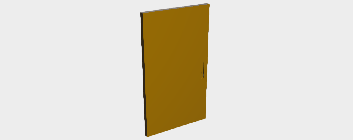 Download 3dm model Adela Recessed Handle HenryGlass