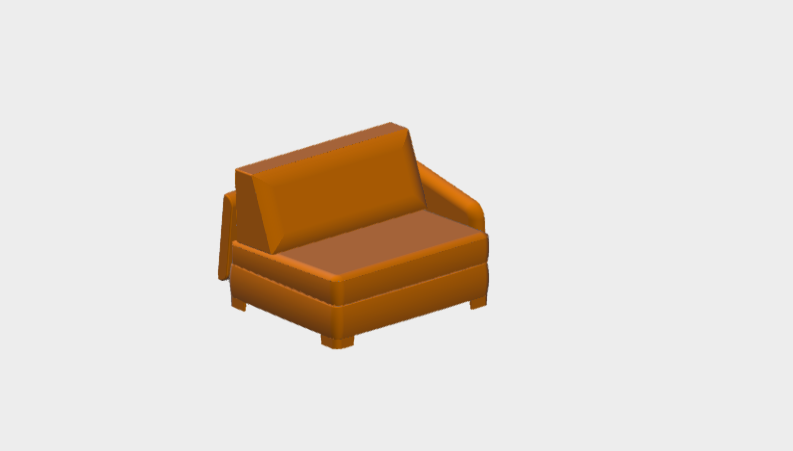 Download BIM ifc model Vivien 120 Dx Milano Bedding