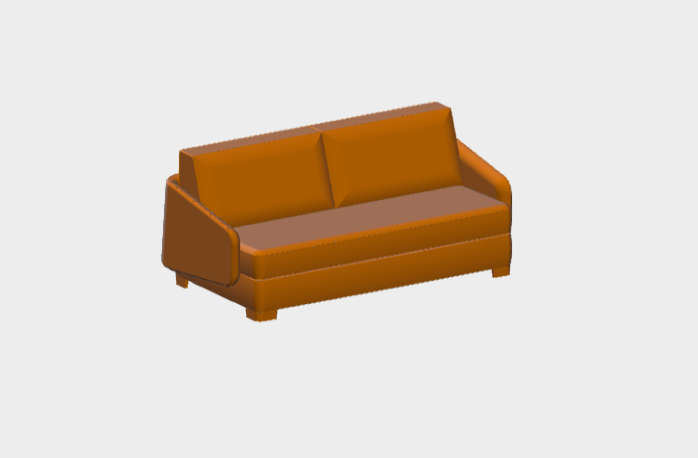 Download dwg CAD model Vivien 192 MilanoBedding