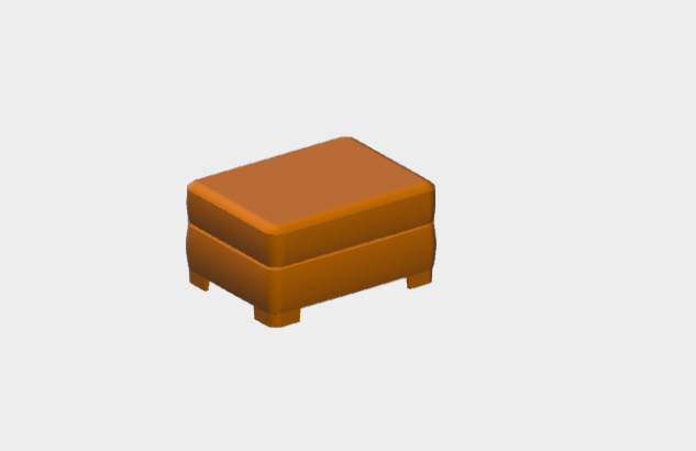 Download BIM ifc model Vivien 82 MilanoBedding