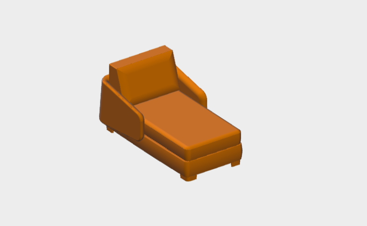 Download dwg CAD model Vivien 90 Milano Bedding 