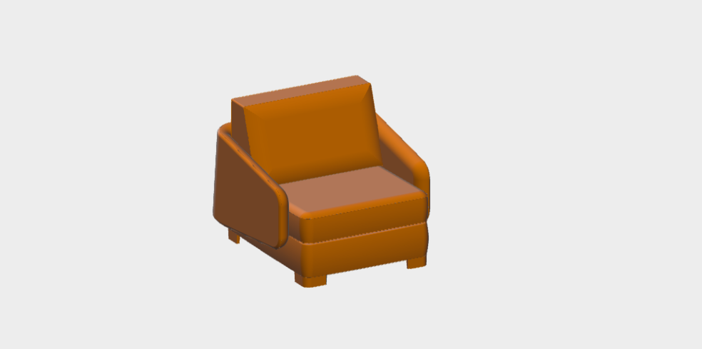 Download BIM ifc model Vivien 93 MilanoBedding