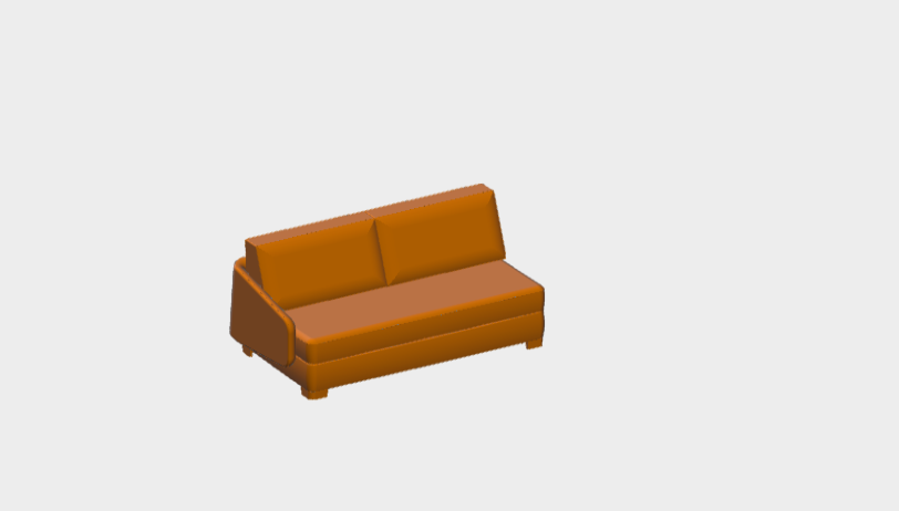 Download BIM ifc model Vivien 185 Sx MilanoBedding 