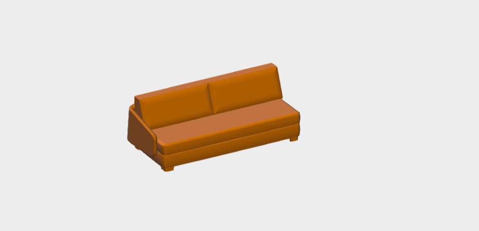  Download BIM ifc model Vivien 225 Sx Milano Bedding 