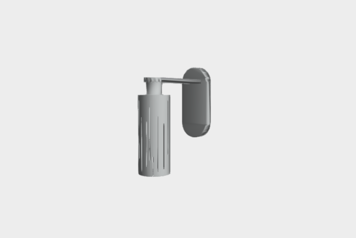 Download 3ds model Airliner M Wall Mounted Platek