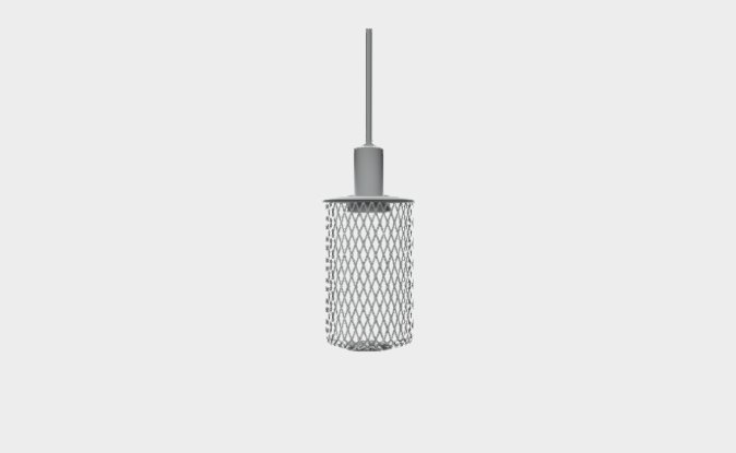 Download 3ds model Astral Trellis M pendant Platek