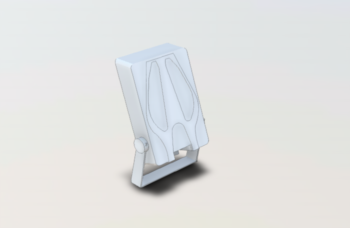 Download dwg CAD model Padel Projector with bracket Sovil