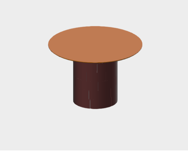 Download dwg CAD model Gianna Table D110 H75 Varaschin