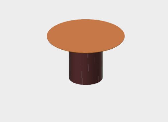 DOwnload sketchup model Gianna Table D120 H75