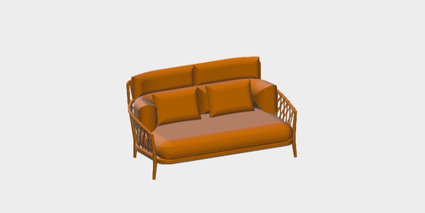 Download sketchup model Sofa 9ER170A