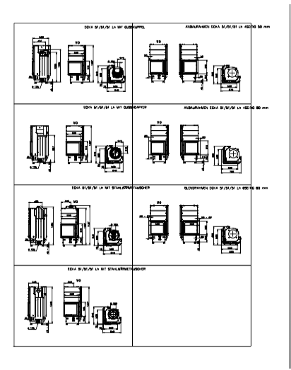 Download 2D dwg CAD model Ecka 51-51-51h upas and down