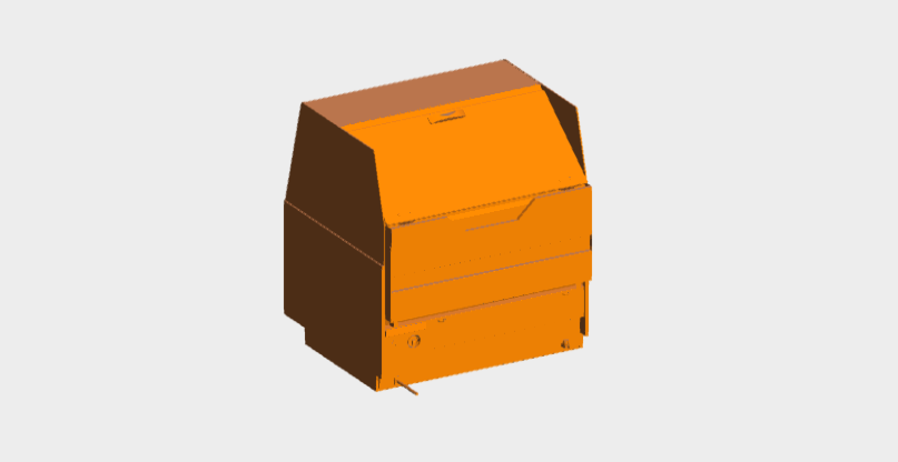 Download sketchup model Orama Ice Cream VAD 1150 Panel