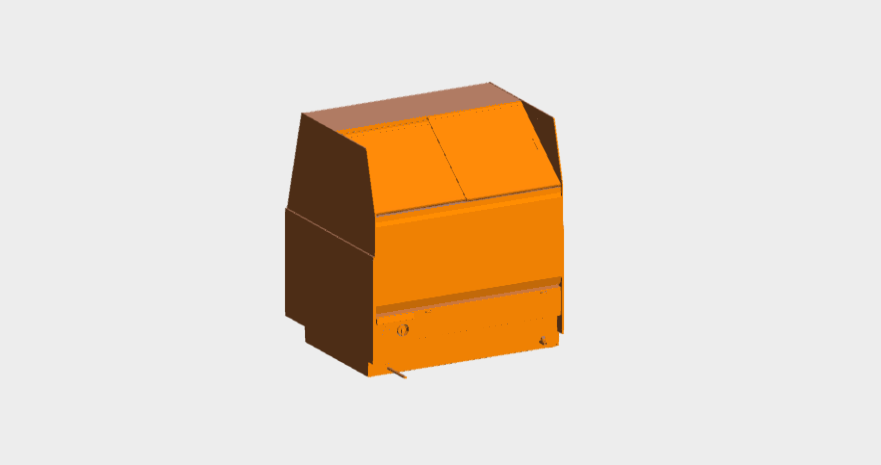 Download BIM ifc model Orama Ice Cream VAD 1150 Sliding