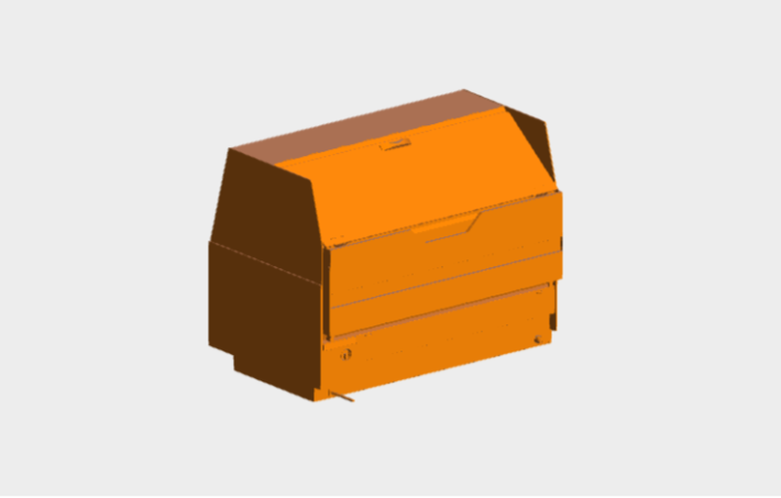 Download sketchup model Orama Gel VAD 1650 Pannello 