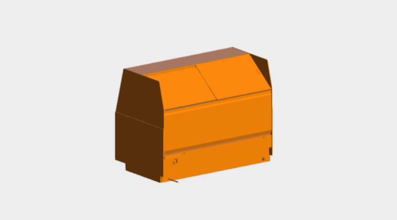 Download BIM ifc model Orama Ice Cream 1650 Sliding