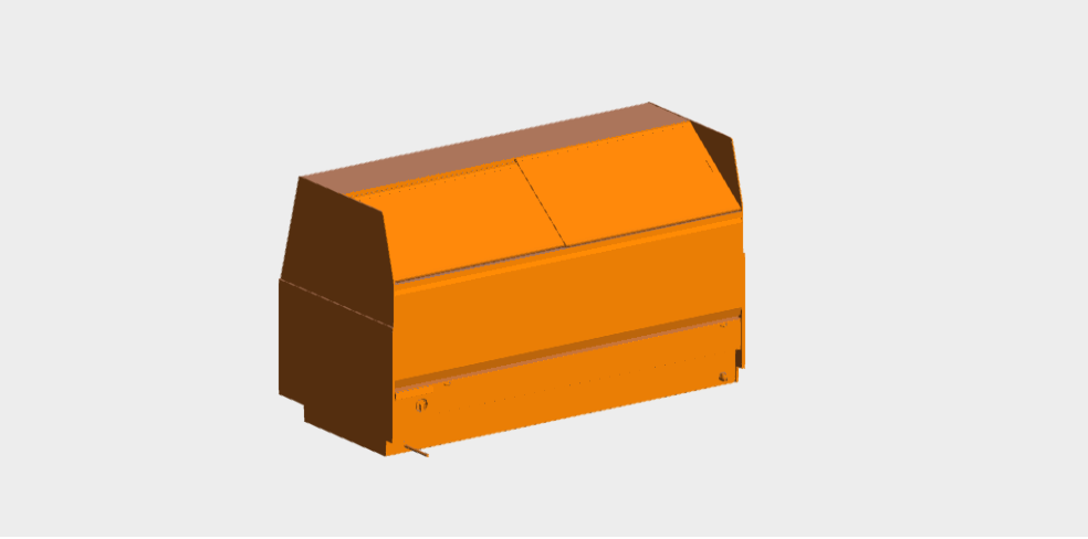Download sketchup model Orama Ice Cream VAD 2150 Sliding