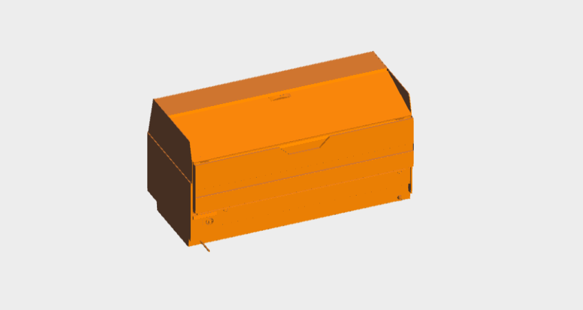 Download BIM ifc modle Orama Ice Cream VBD  2150 