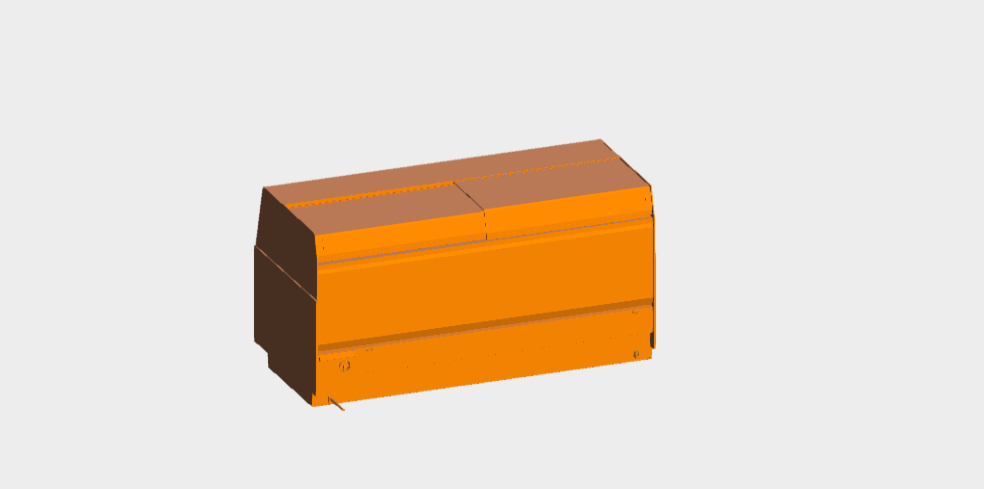 Download dwg CAD model Orama Ice Cream VBD 2150 Sliding