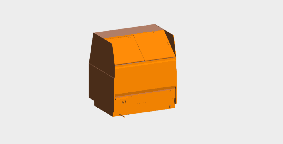 Download sketchup model Orama Pastry VAD 1150 Sliding