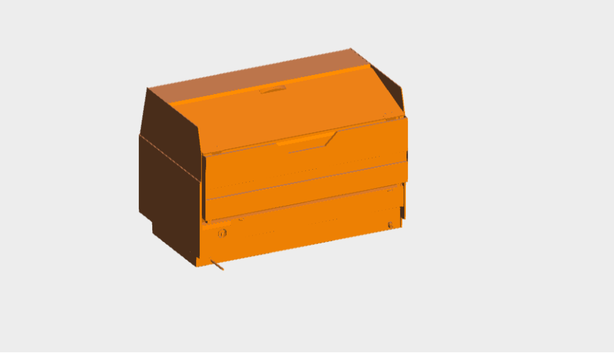 Download BIM ifc model Orama Pastry VBD 1650 Panel 