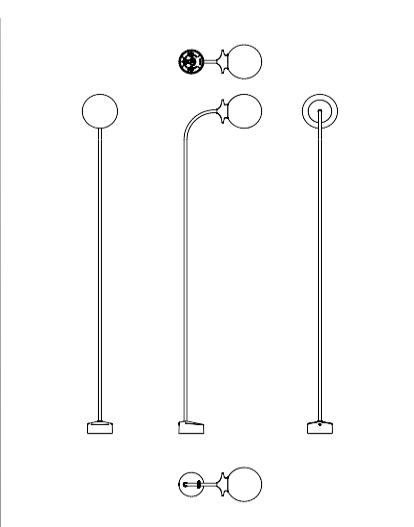Download dwg CAD model Balina M 120 Bollard 2D Platek