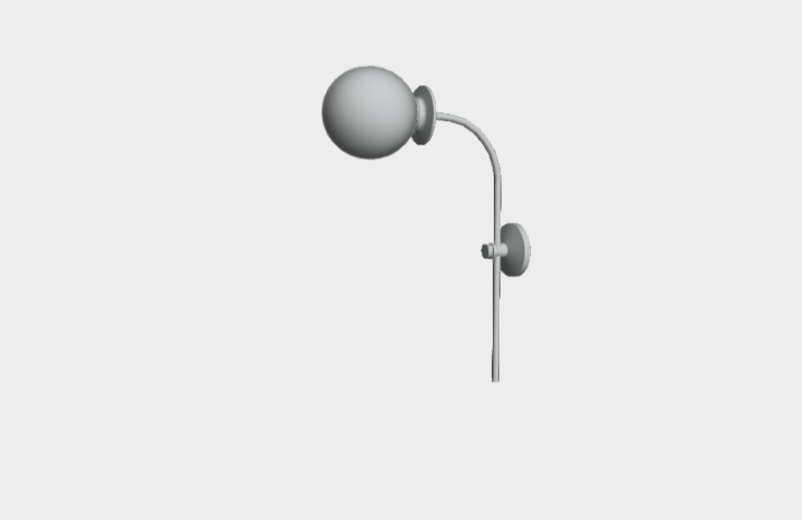 Download 3ds model Balina M wall Platek 45