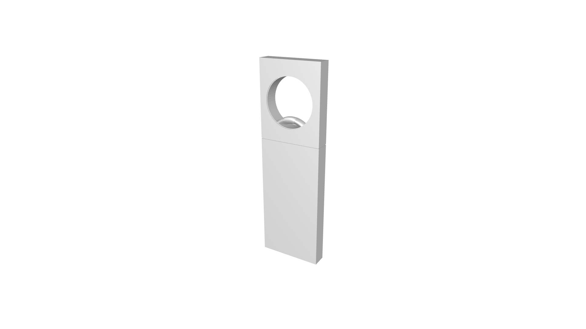 Download 3ds model Moon 30 Bollard Platek