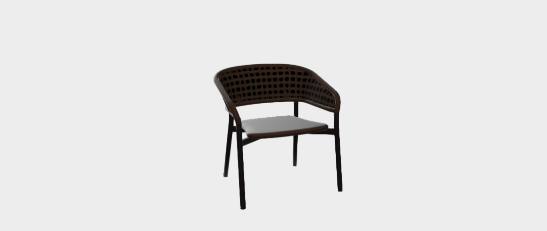 Download sketchup model Lounge Armchair 24620