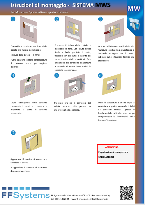 Download Assembly Instructions MWS FF Systems 