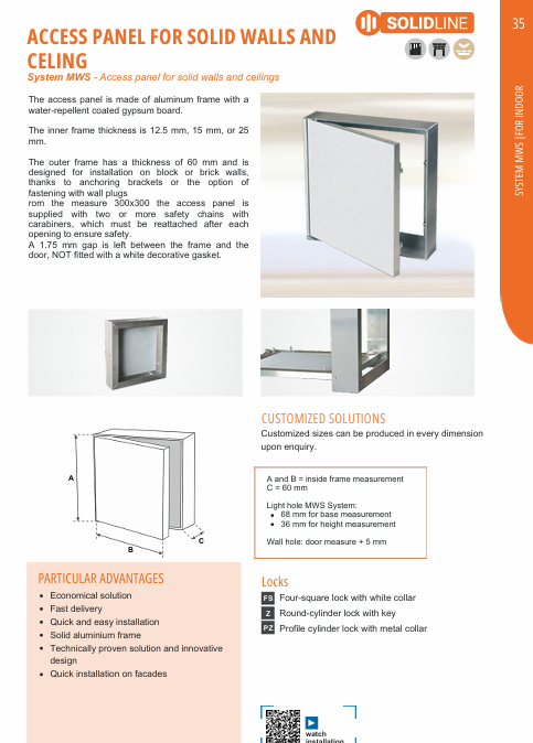Download Technical Data Sheet EN MWS FFSystems