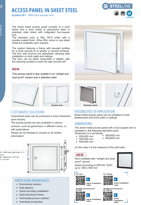 Download technical data sheet B1 FF Systems 