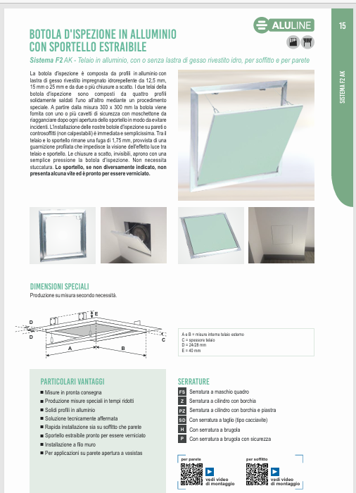 Download technical information F2 IT
