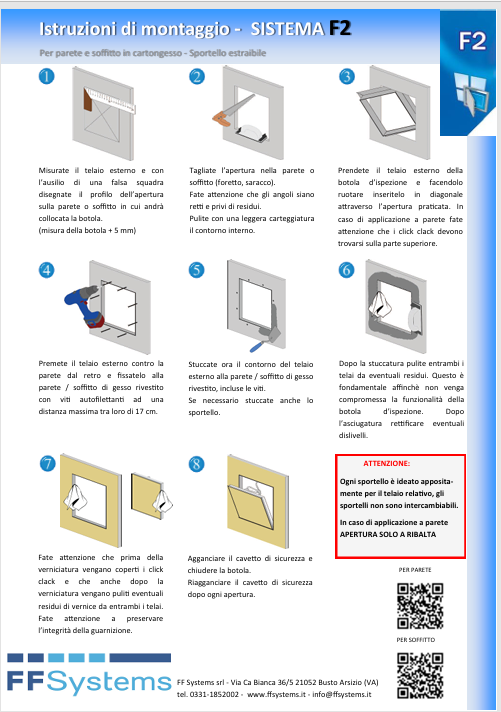 Download pdf F2 Assembly Instructions