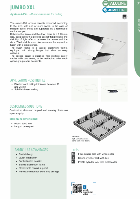 Download technical information JT XXL EN FF Systems