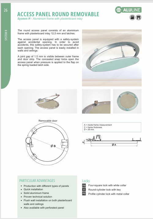 Download technical data sheet R EN FF Systems