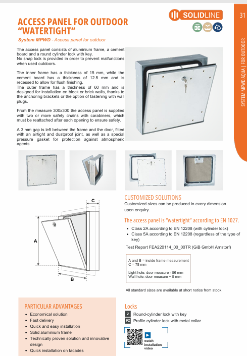 Download technical information MPWD WN FF Systems
