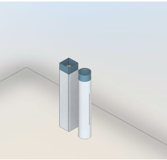 Download revit model F62 Paint S-Plus Closed steel elements