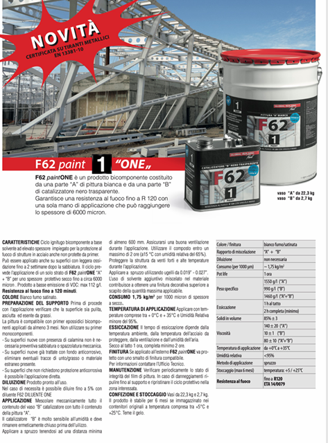 Download technical data sheet F62 Paint One Global Building