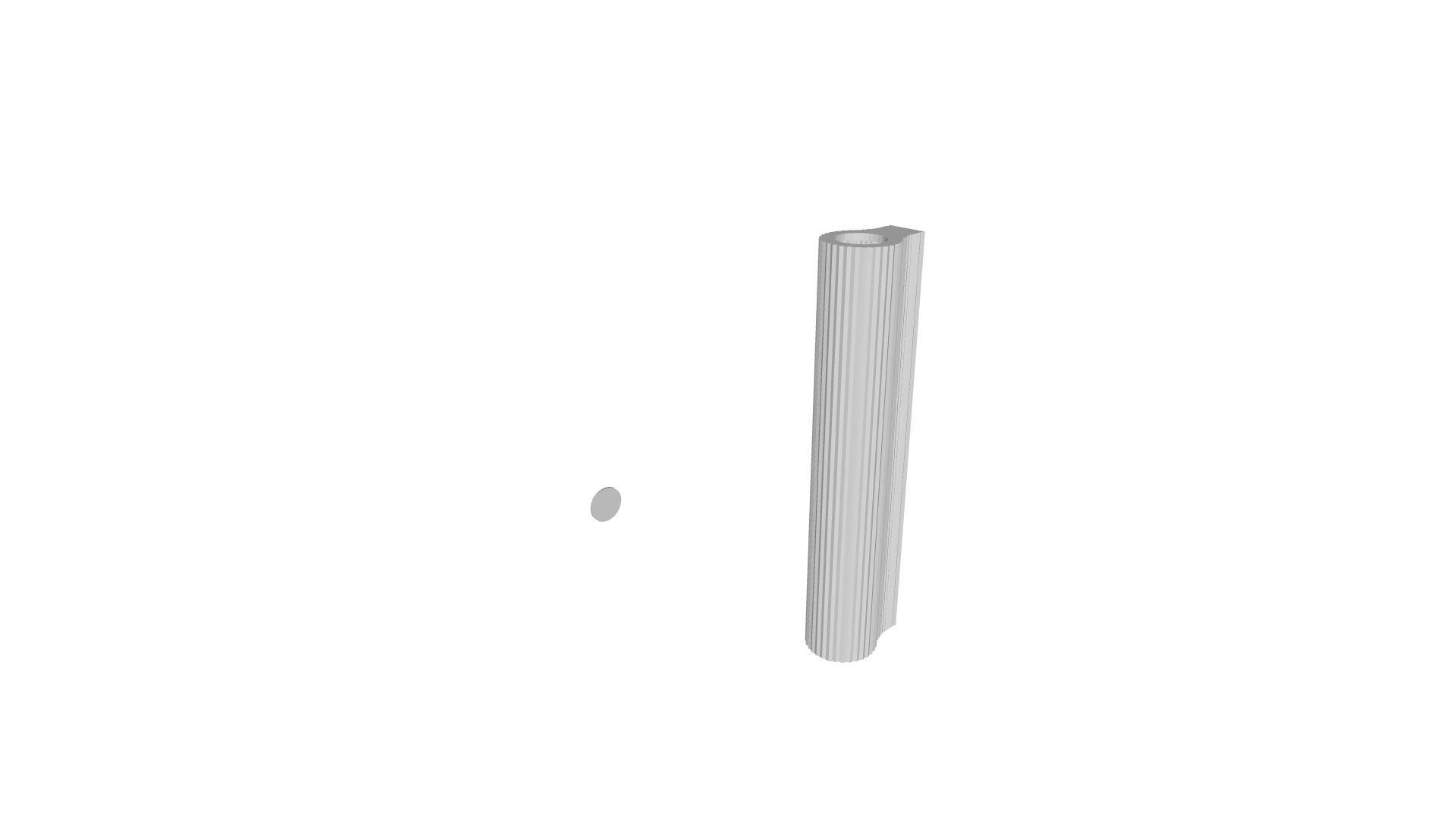 Download 3ds model Sister Ray 35 wall mounted double emission