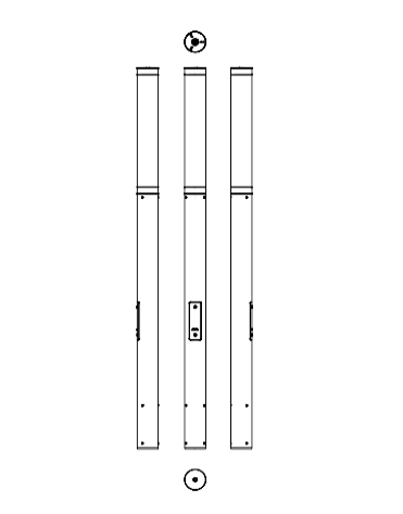 Download dwg CAD model 2D Tube Platek