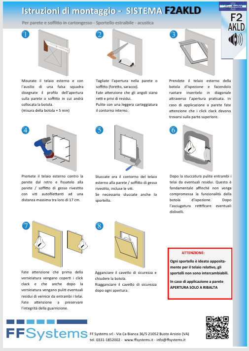 Download Assembly Mounted FF Systems F2AKLD 