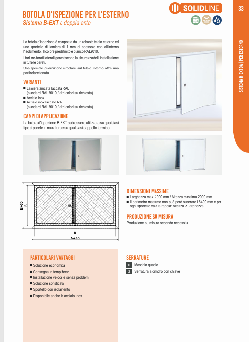 Download Informazioni Tecniche BEXT DA 