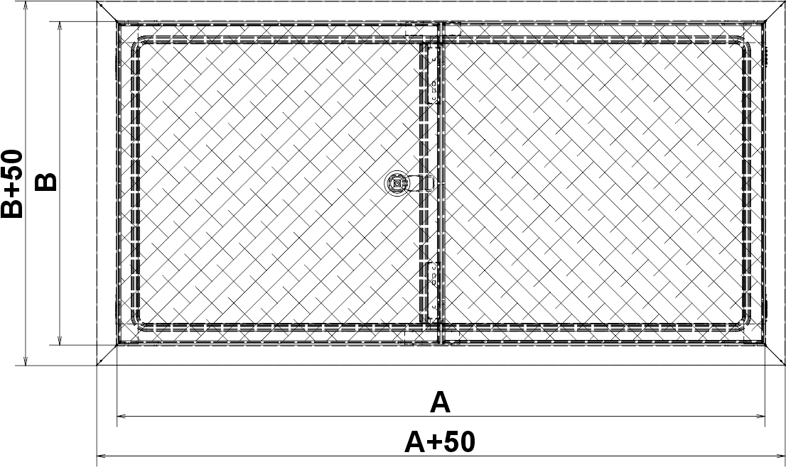 Download technical drawing B-EXT DA FF Systems