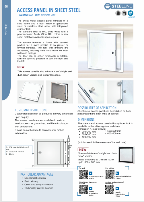 Download B3 EN Technical Data Sheet FF Systems