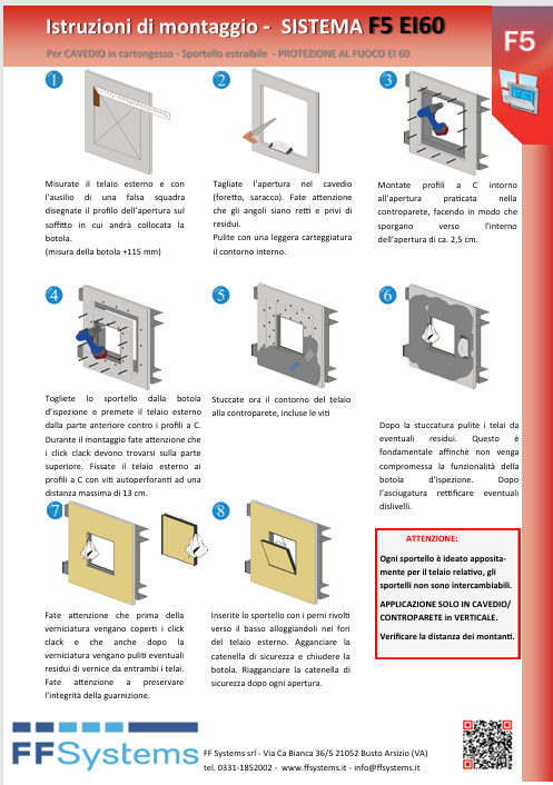 Download Assembly Mounted BSA EI60 FF Systems